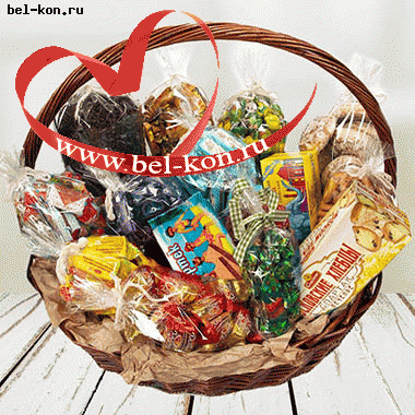  Подарочная корзина «БОЛЬШОЕ ЧАЕПИТИЕ», с чаем, конфетами, печеньем и вафлями